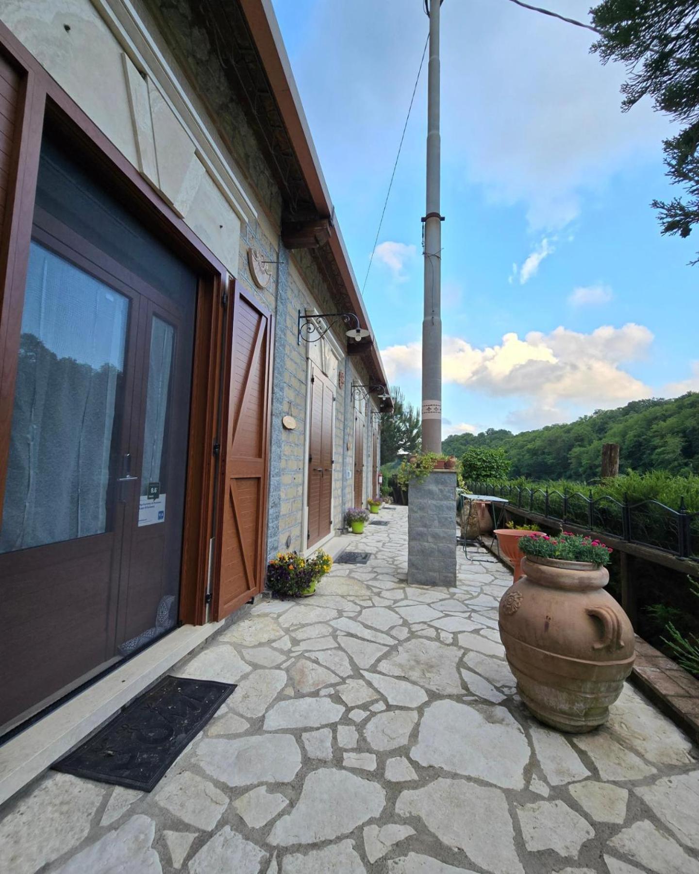 הוילה Grotte di Castro Agriturismo Le Fontane - Lago Di Bolsena מראה חיצוני תמונה